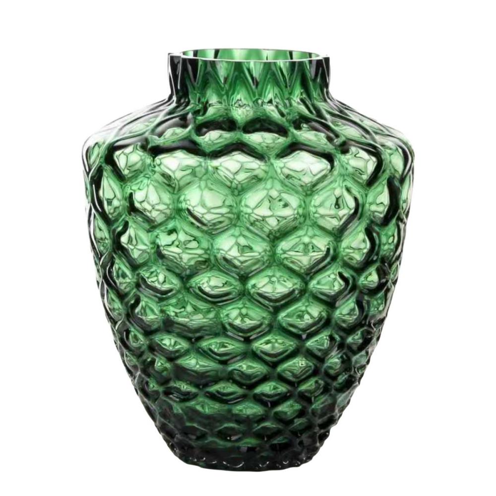 Váza Duncan Solid zelená Ø 21 x 26cm