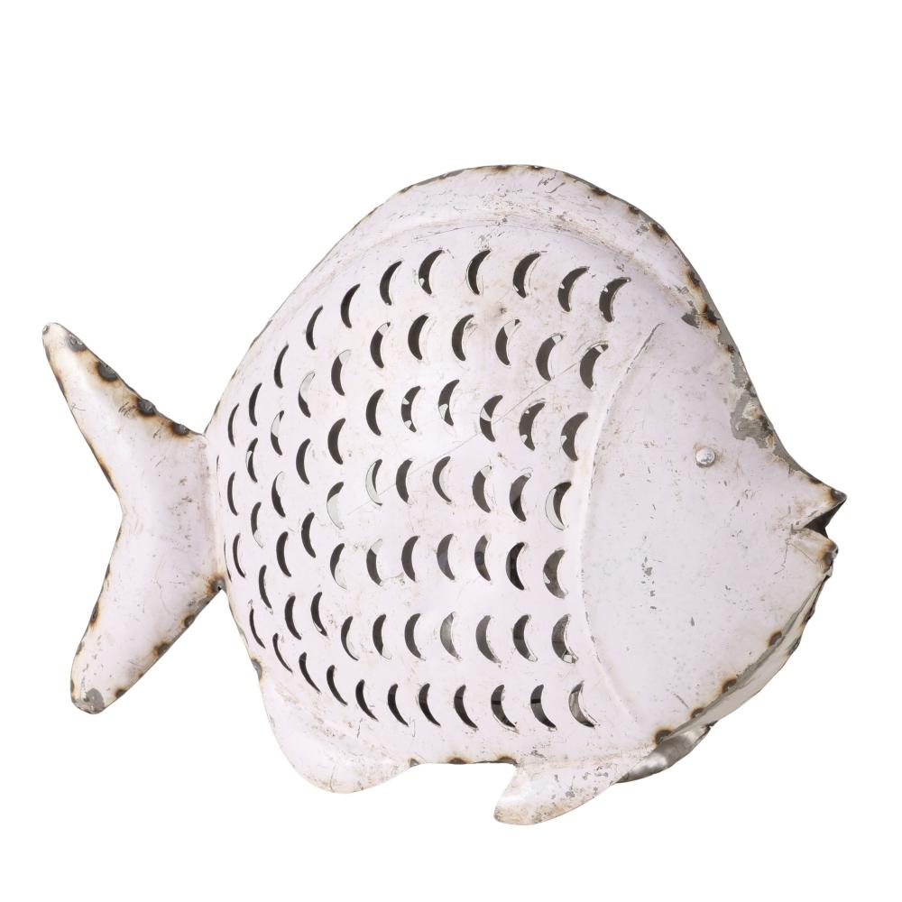 Svícen Fabiola ve tvaru ryby 51x35cm