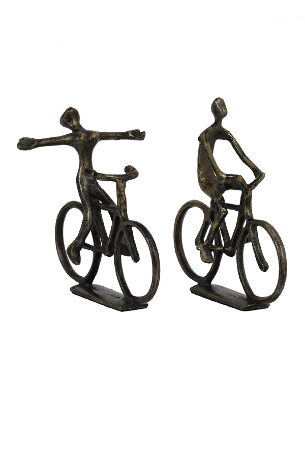 Ornament Cyclist antik bronz