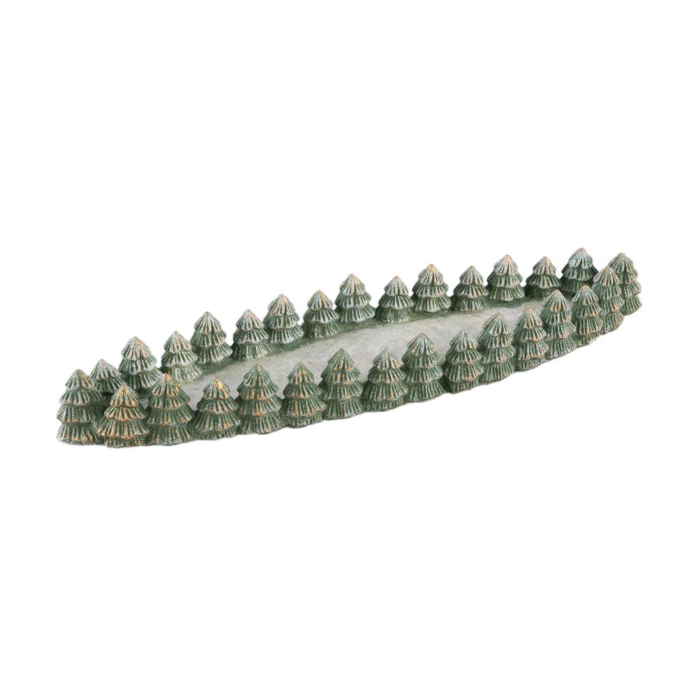 Tác stromky tmavě zelené 48x13cm