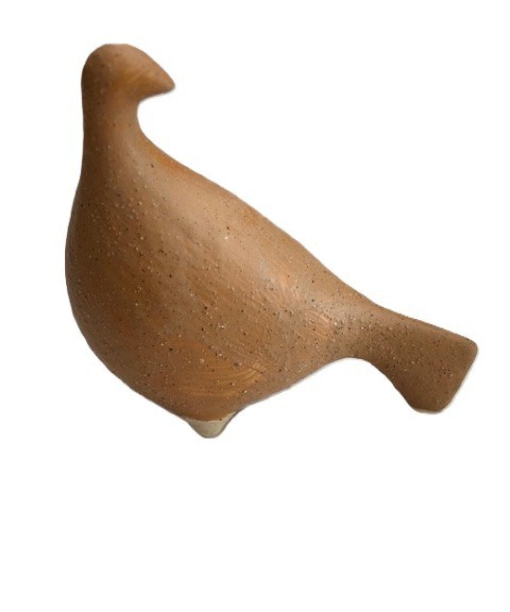 Dekorativní ptáček Buddy hnědý