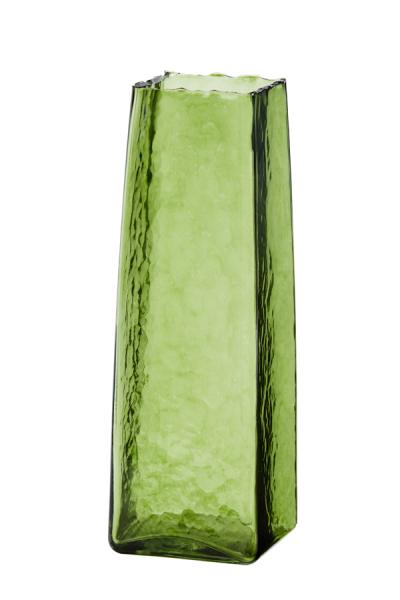Váza Iduna skleněná zelená velká 