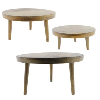 Set tří dekorativních stolků Banha