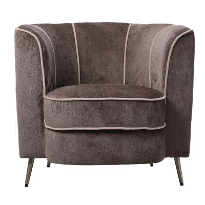 John Grey fauteuil Afrodita 7 mocco béžových pruhů