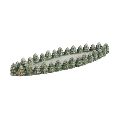Tác stromky tmavě zelené 48x13cm