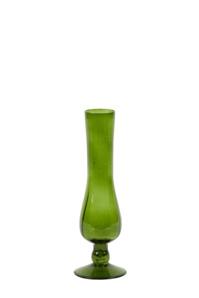 Váza Bariro olivově zelená S