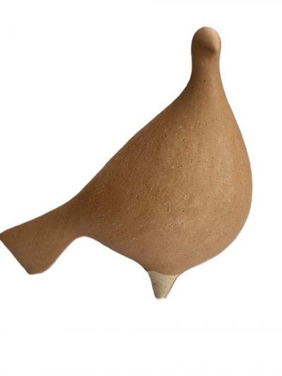 Dekorativní ptáček Lucky hnědý